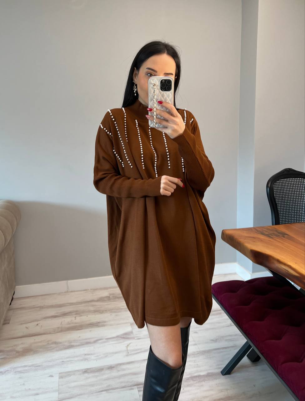 Sweater Short Dress