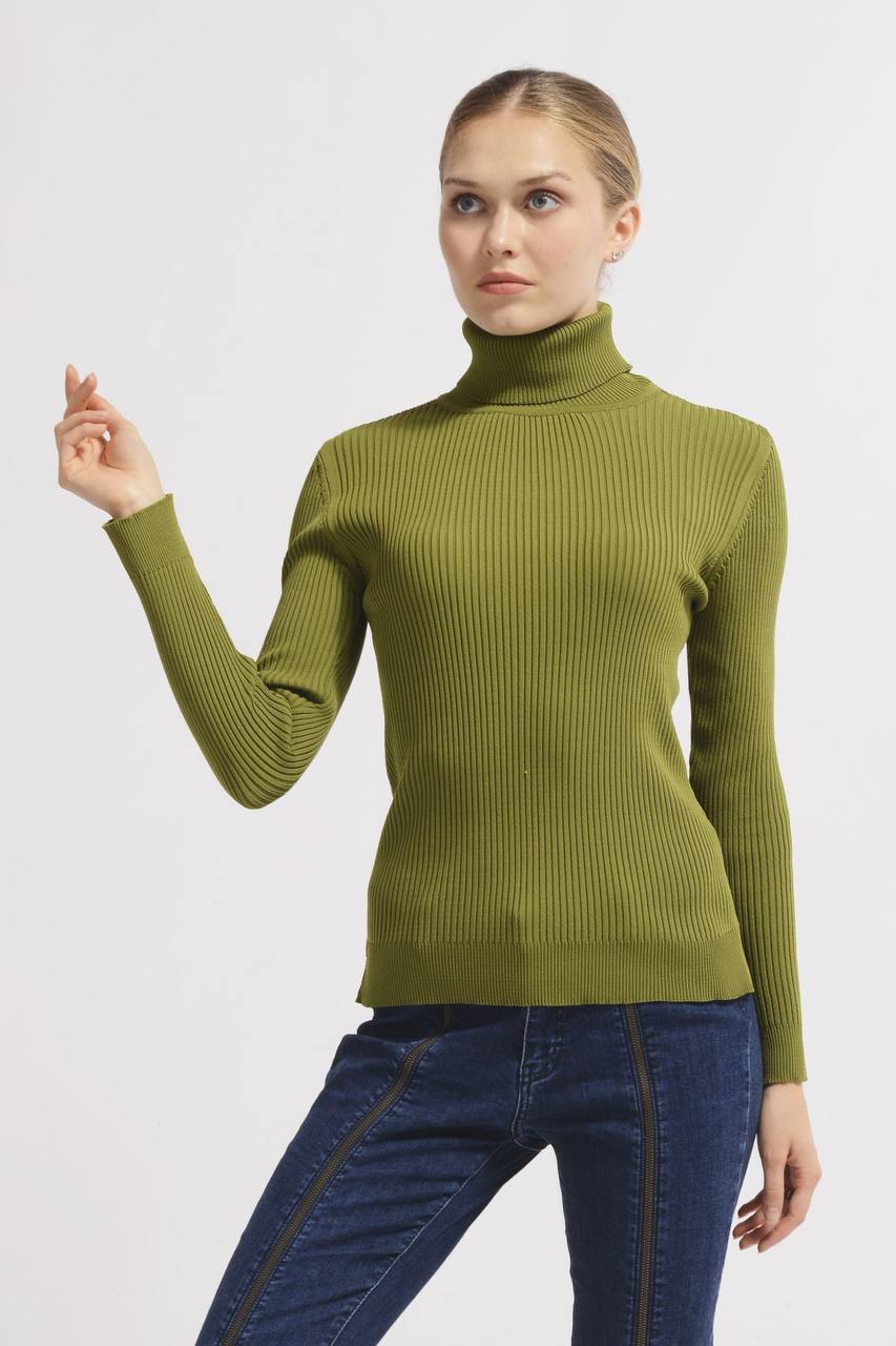 Women's High-Neck Sweater