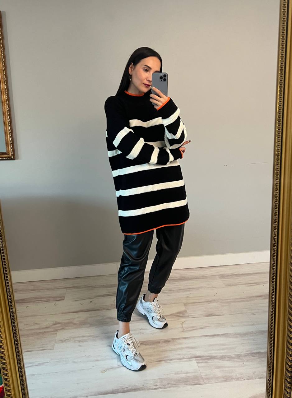 Striped knitwear for women