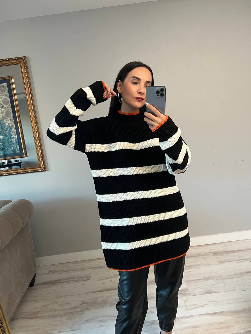 Striped knitwear for women
