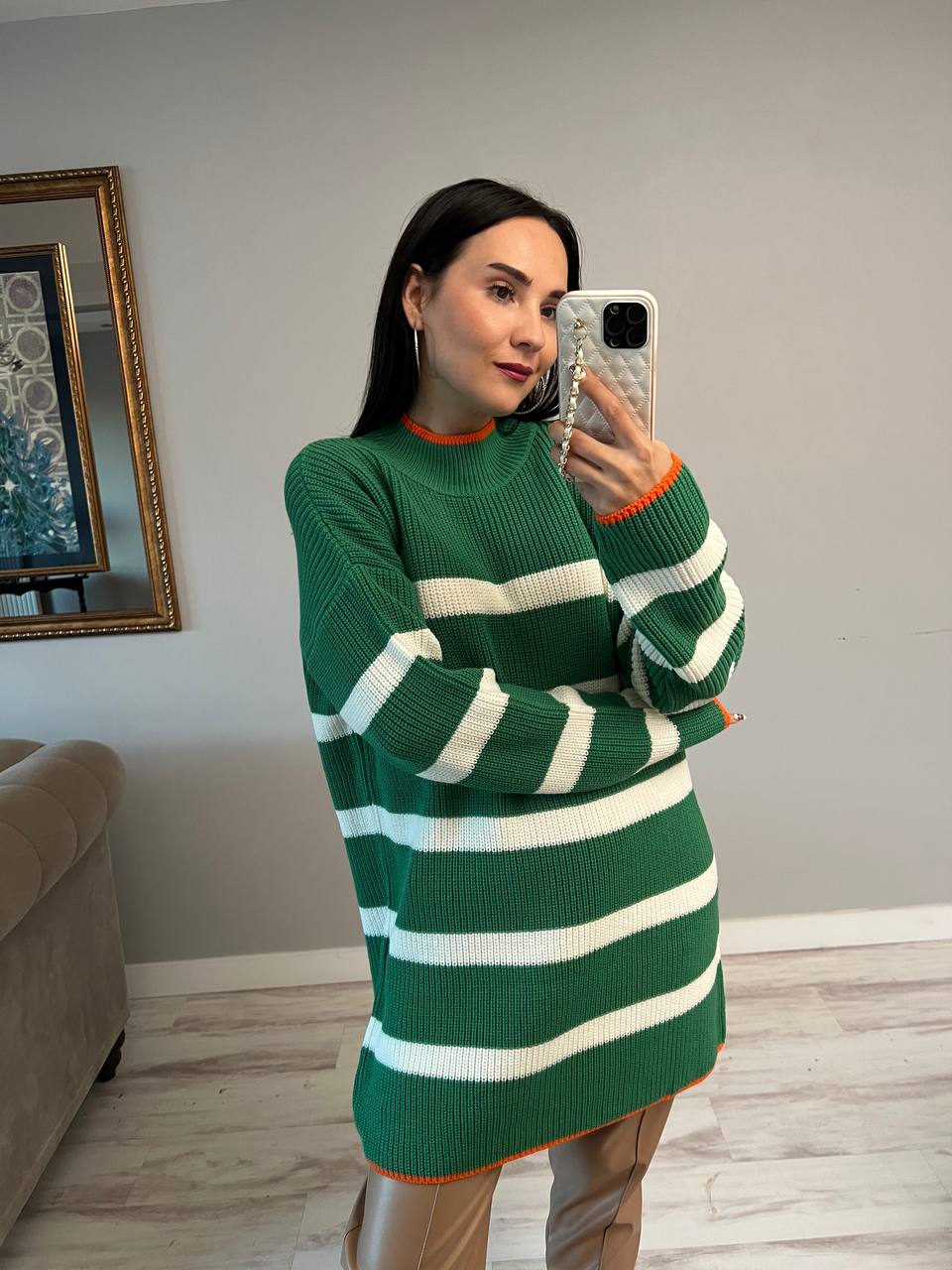 Striped knitwear for women