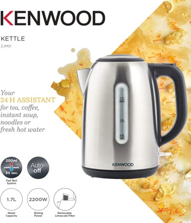 KENWOOD Stainless Steel Kettle - ZJM01