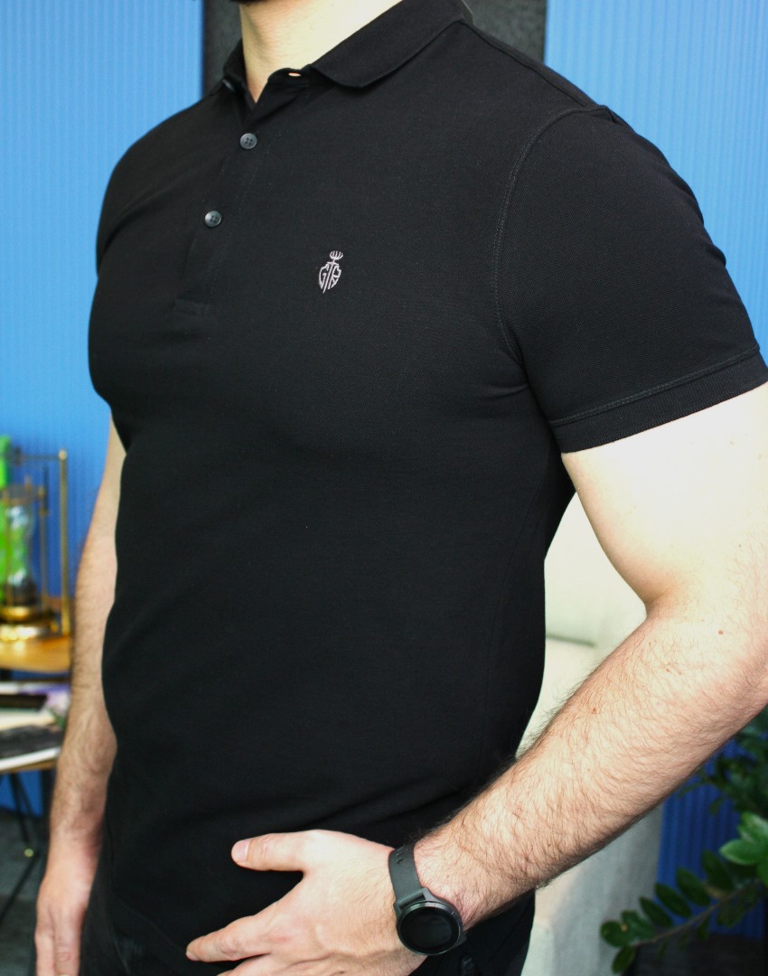 Gianni Rostti Polo Neck Men's T-Shirt
