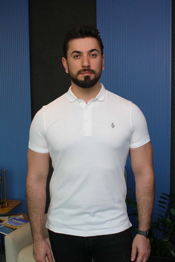 Gianni Rostti Polo Neck Men's T-Shirt