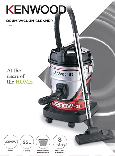 Kenwood Vacuum Cleaner VDM60.000BR