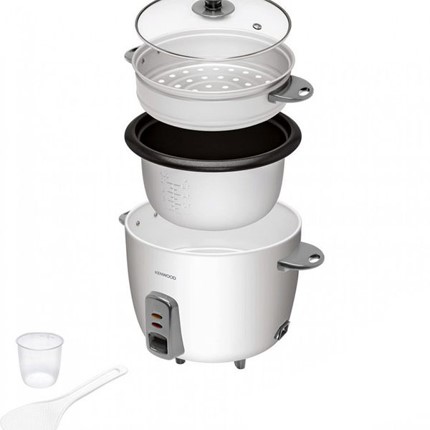 Kenwood Rice Cooker With Steam Basket -RCM29.A0WH
