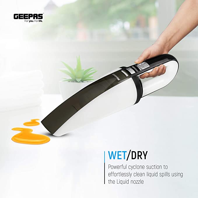 Geepas Cordless Handheld Vacuum Cleaner