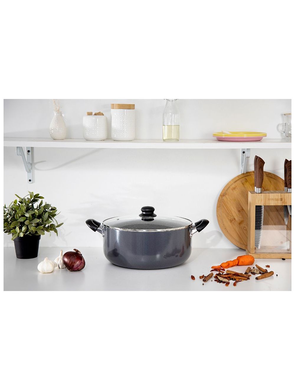 طاجن ديلكاسا المصنوع من الألومنيوم غير اللاصق