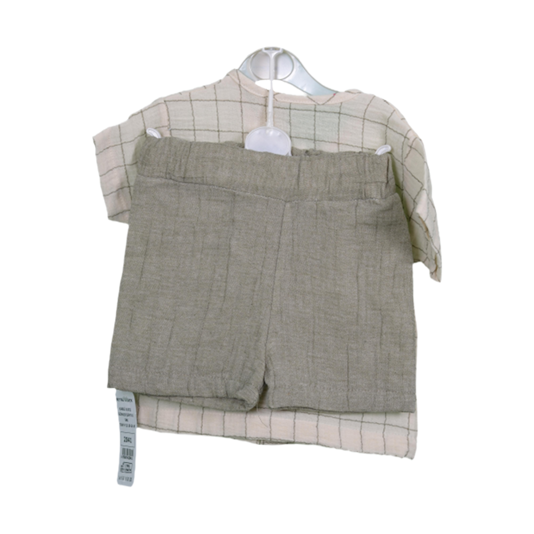 Baby Boy Short Sleeve Shorts Set