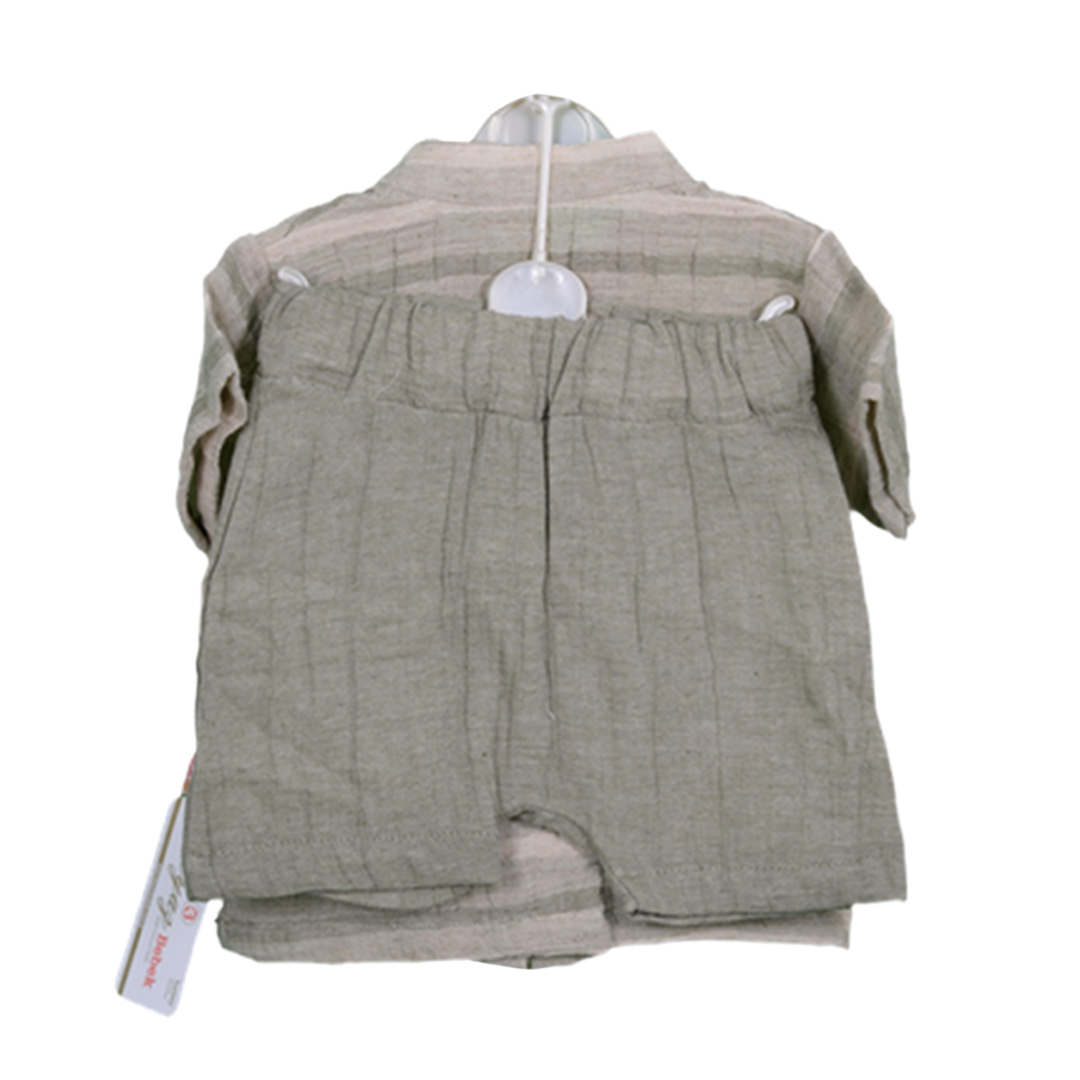 Baby Boy Short Sleeve Shorts Set