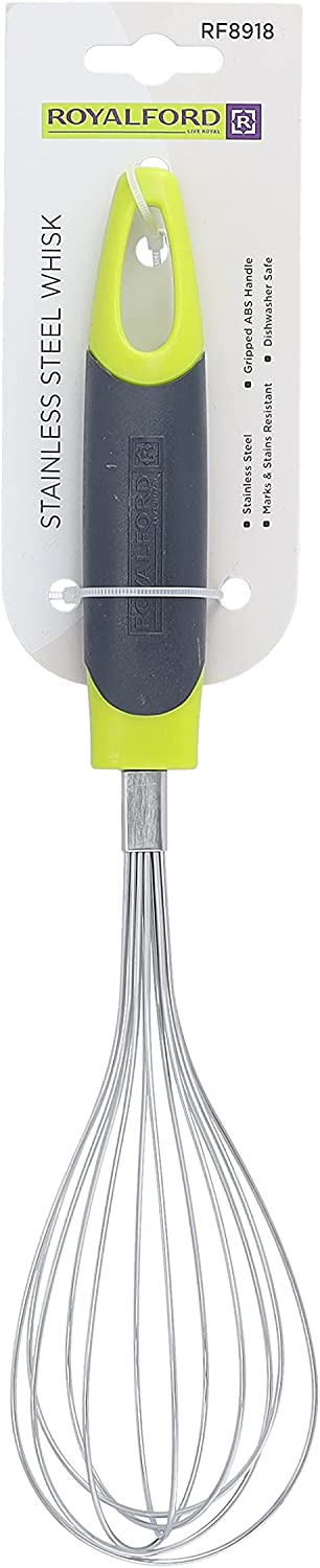 مضرب بيض من رويال فورد ، ستانلس ستيل بمقبض مطاطي - RF8918