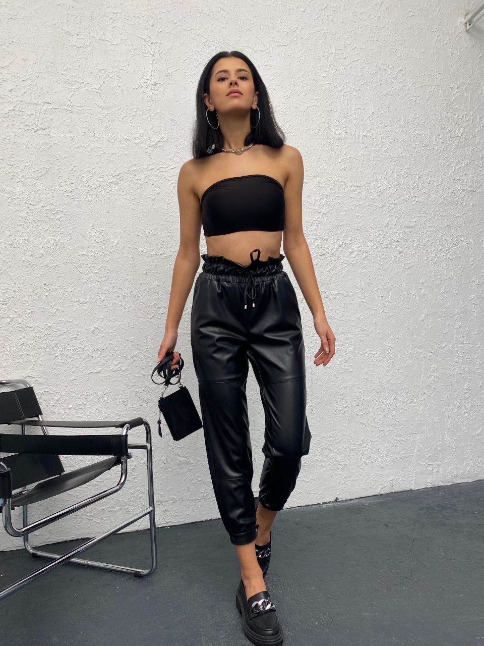 Leather Women's Trousers
