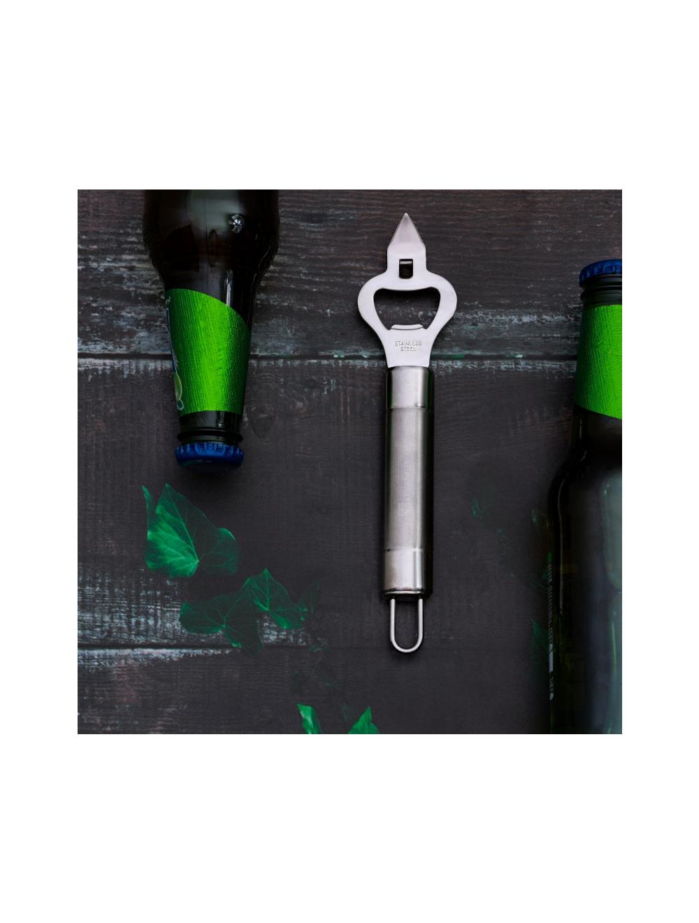 Royalford Stainless Steel Bottle Opener With Tube - RF1185-BO