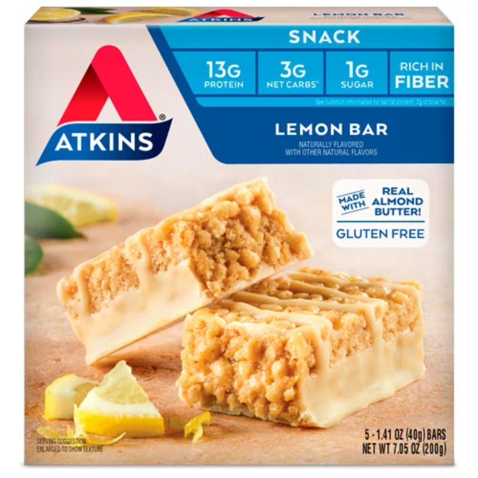 Atkins Lemon Bar