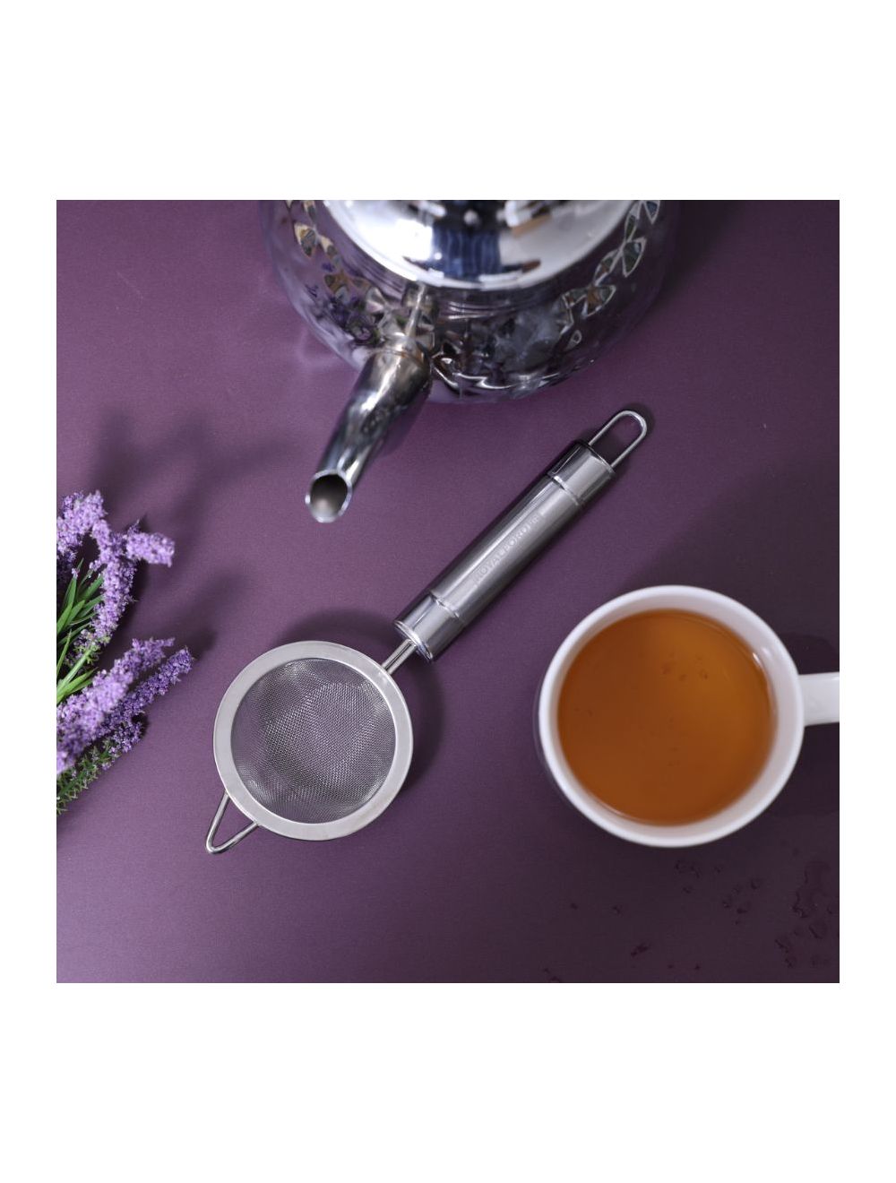 Royalford Stainless Steel Strainer, 7.2 cm -RF5925