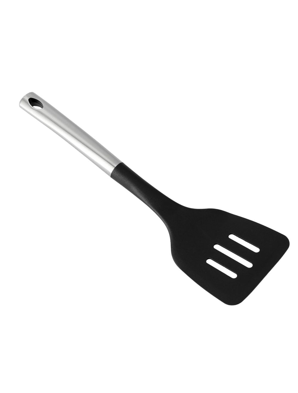Royalford Nylon Slotted Turner with Steel Handle - RF9483