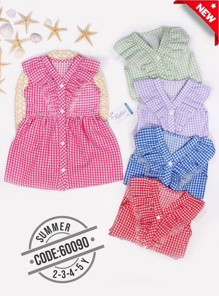 Patterned Girls Dress