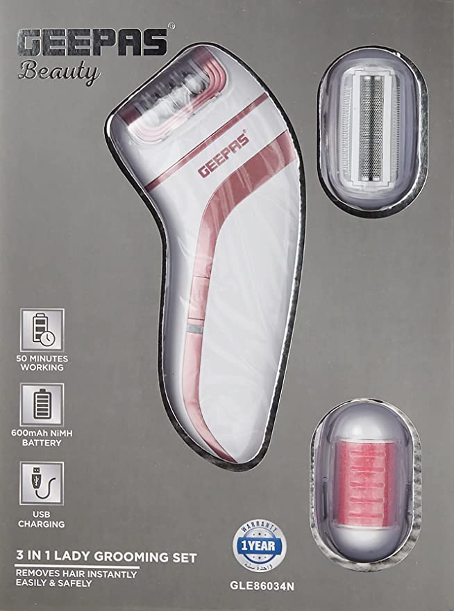 Geepas Stain Touch Epilator -GLE86034