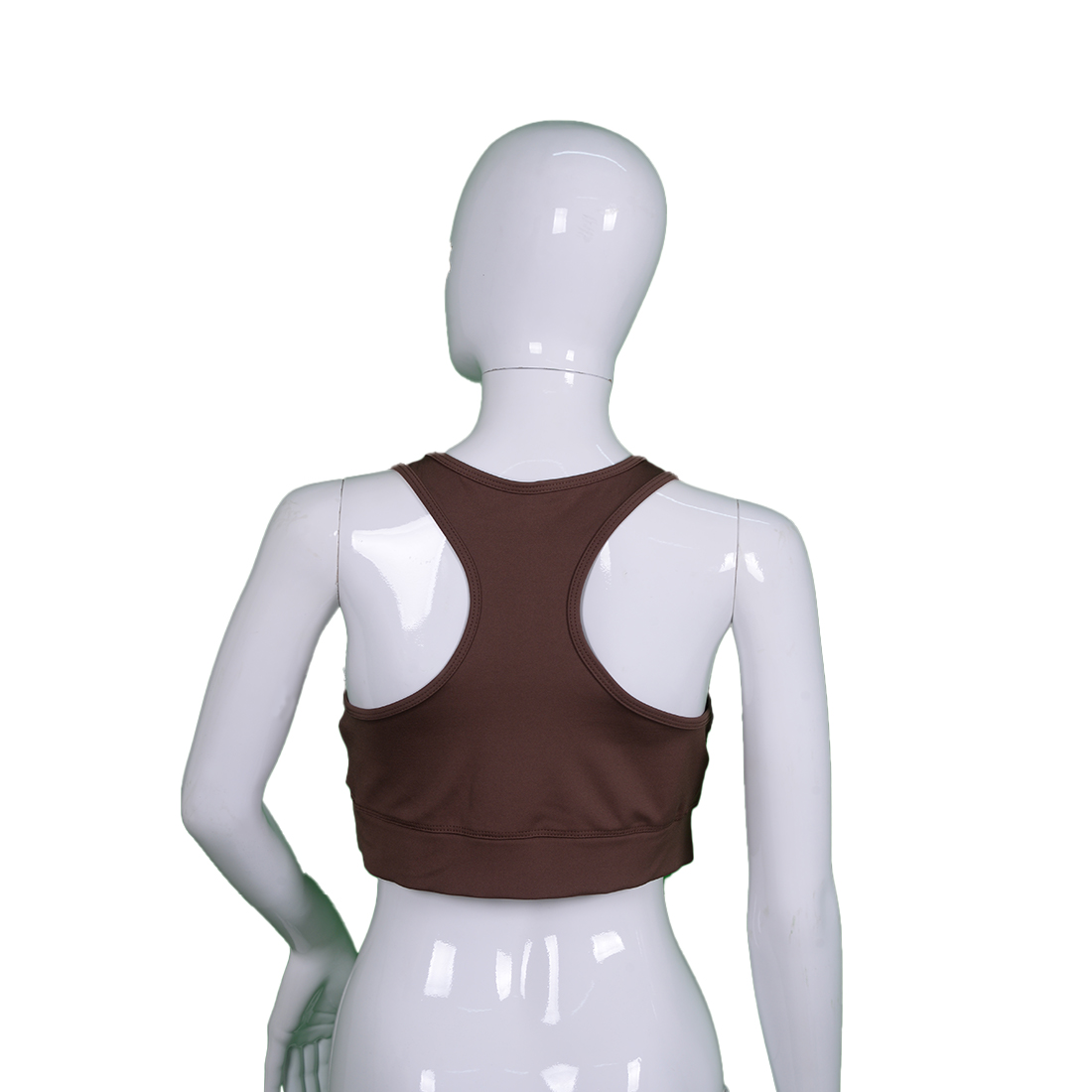 Women's Sports Bustier with Back Detailed Slim Fit U-Neck