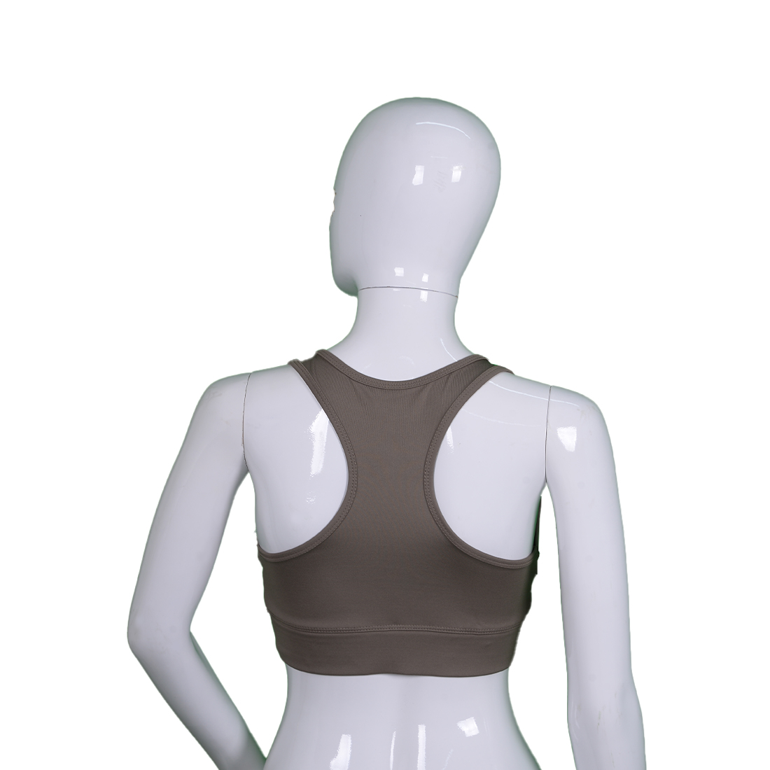 Women's Sports Bustier with Back Detailed Slim Fit U-Neck