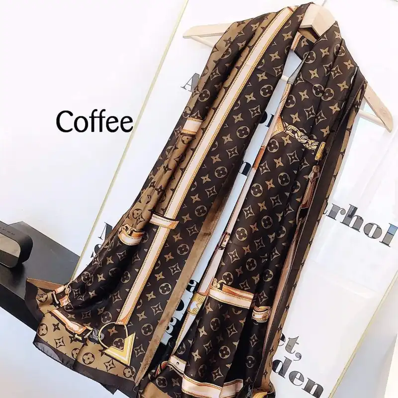 Women Soft Long Silk Scarf