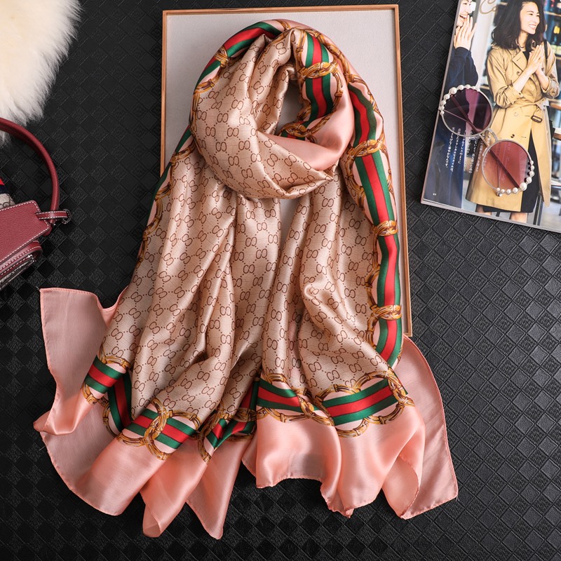Woman Woman Soft Long Silk Scarf