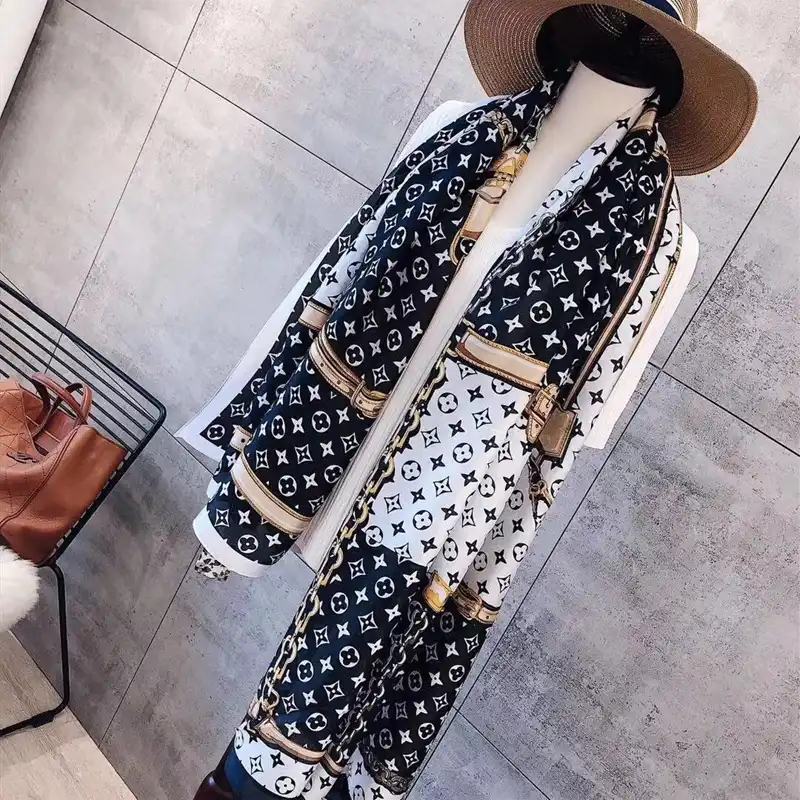 Women Soft Long Silk Scarf