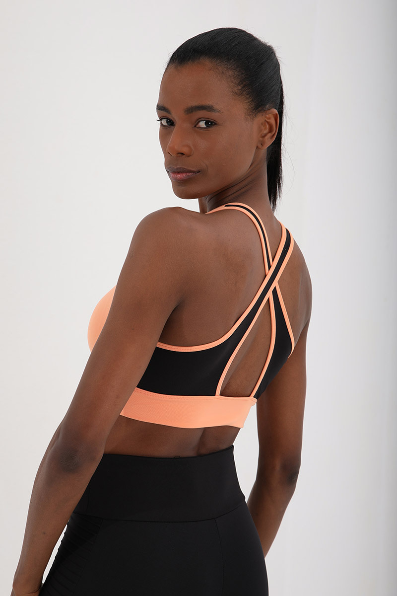 Women's Mid Crossback Pride Sports Bra