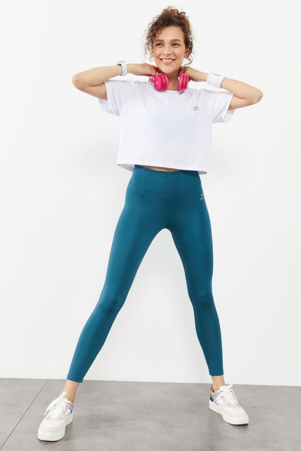 Women's Sports High Waist Cotton Leggings