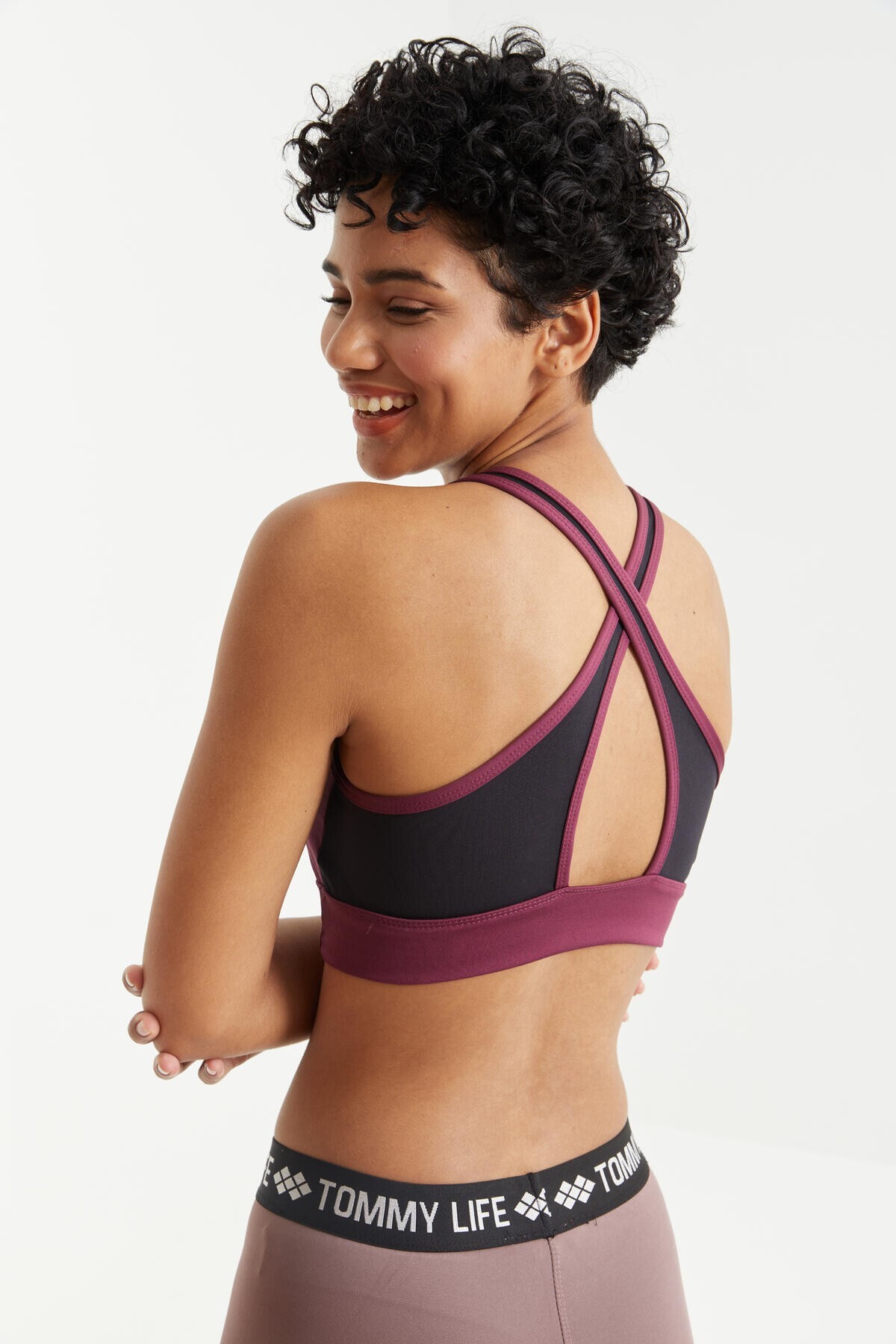 Women's Mid Crossback Pride Sports Bra