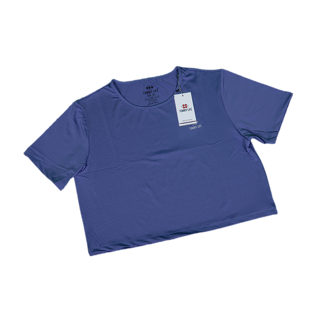 Tommy Life Women's short-sleeve cropped T-shirt
