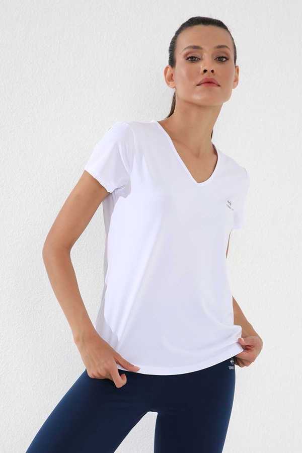 Tommy Life Women's T-Shirt V-Neck