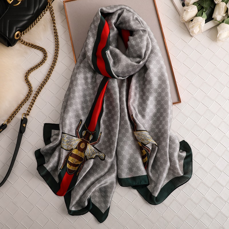 Woman Soft Long Silk Scarf