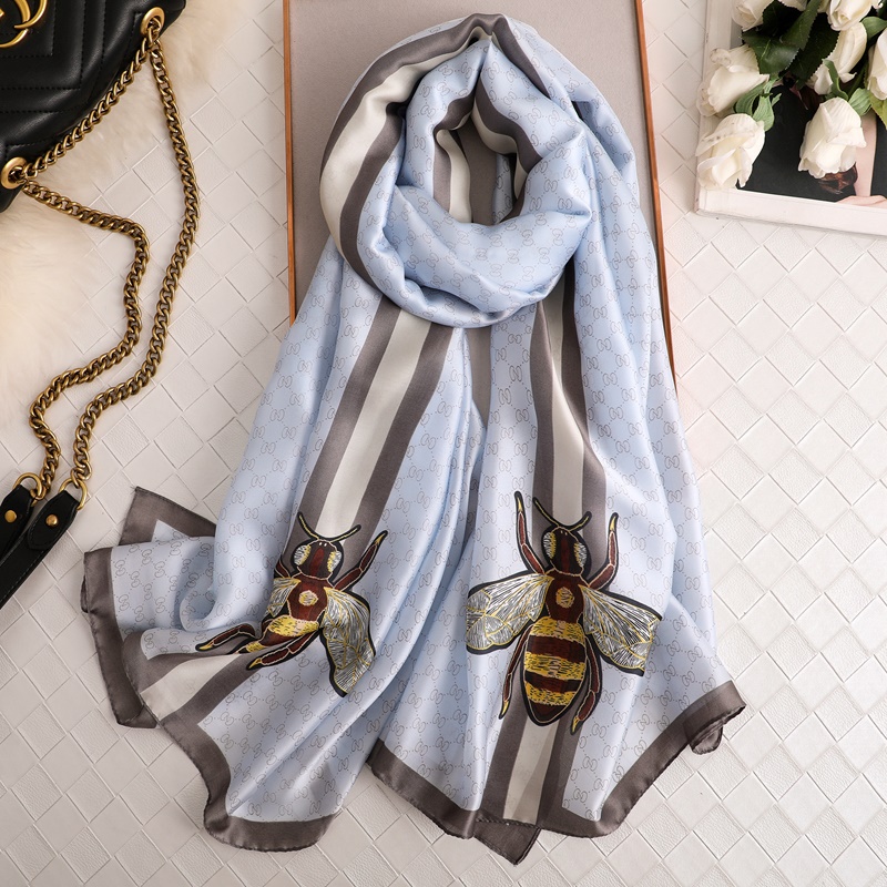 Woman Soft Long Silk Scarf