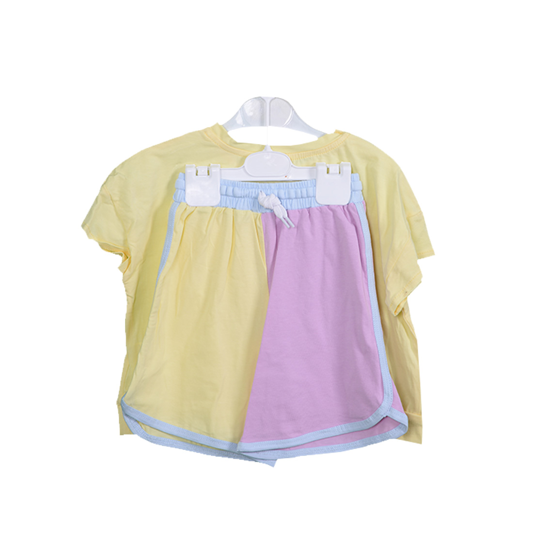 Girl Crop Top and Shorts Set
