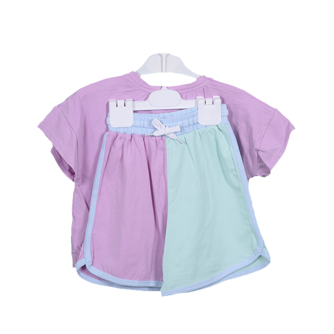 Girl Crop Top and Shorts Set