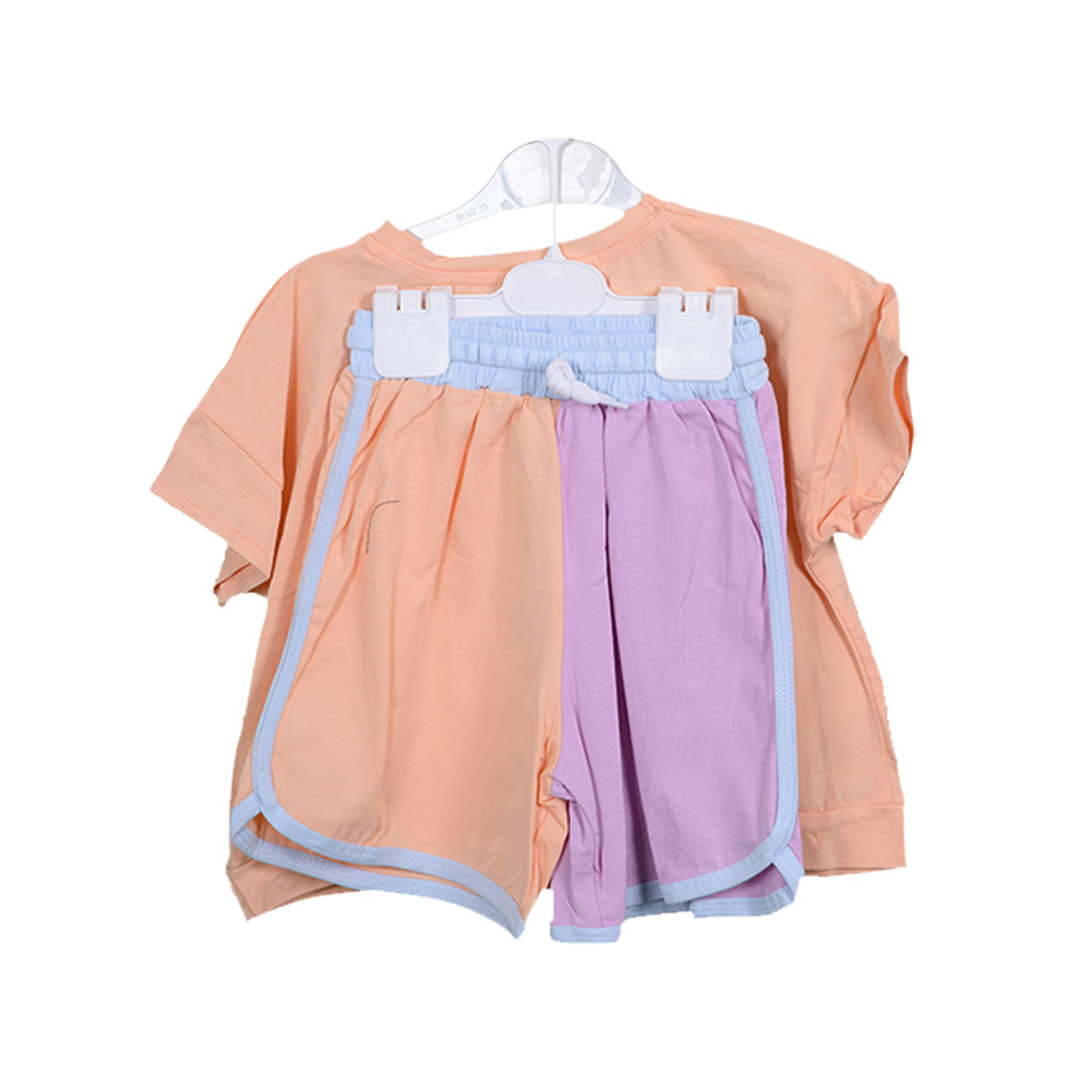 Girl Crop Top and Shorts Set
