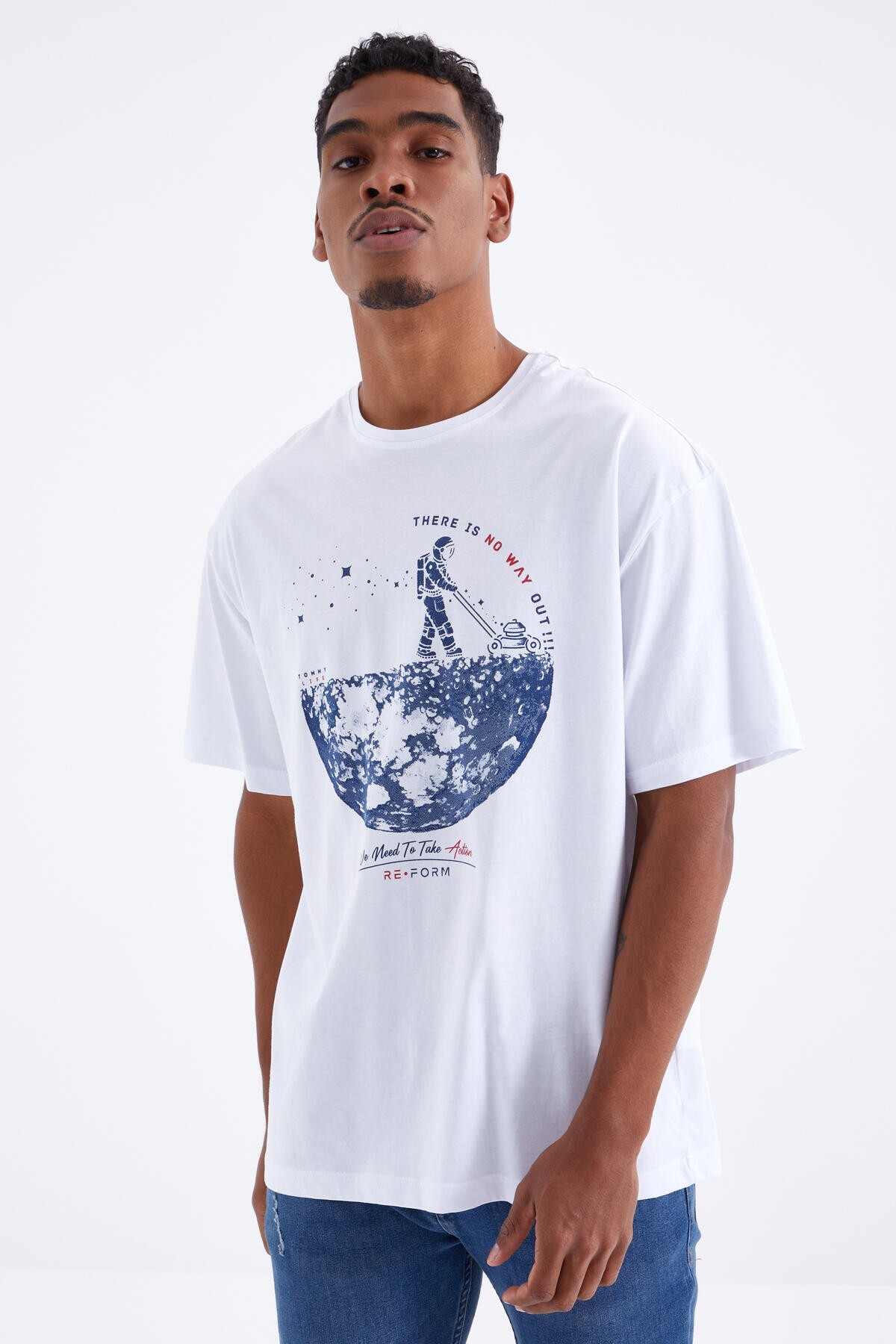 Tommy Life Men's Oversized T-Shirt