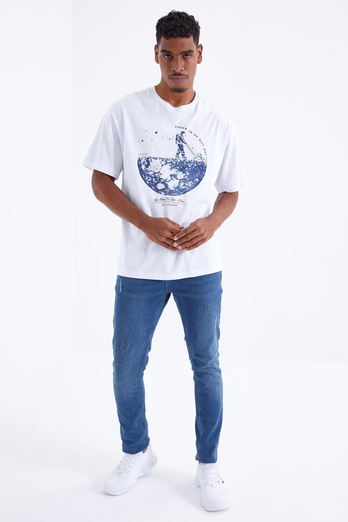Tommy Life Men's Oversized T-Shirt