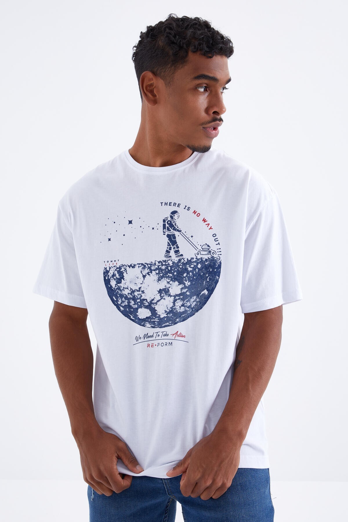 Tommy Life Men's Oversized T-Shirt