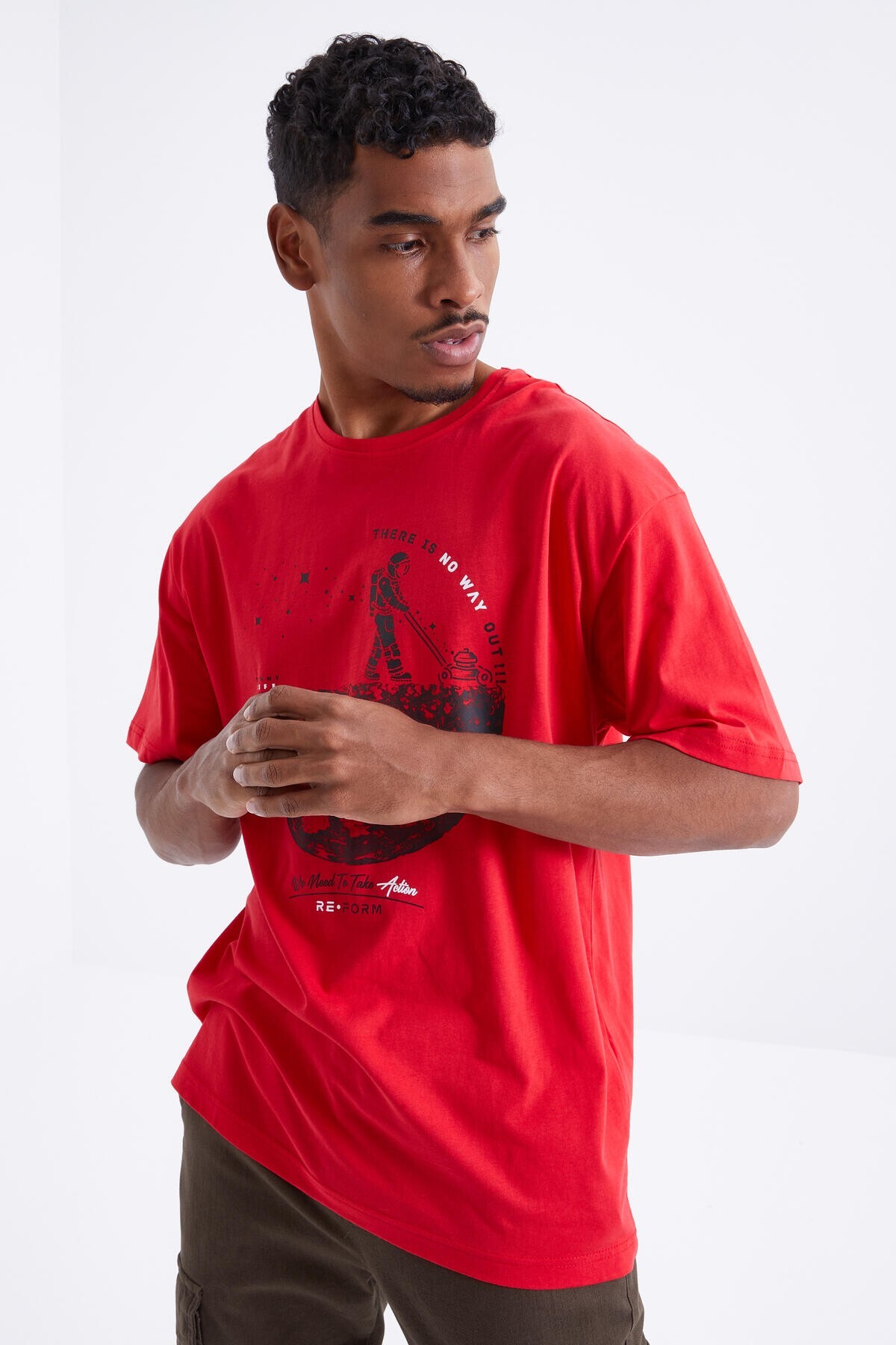 Tommy Life Men's Oversized T-Shirt