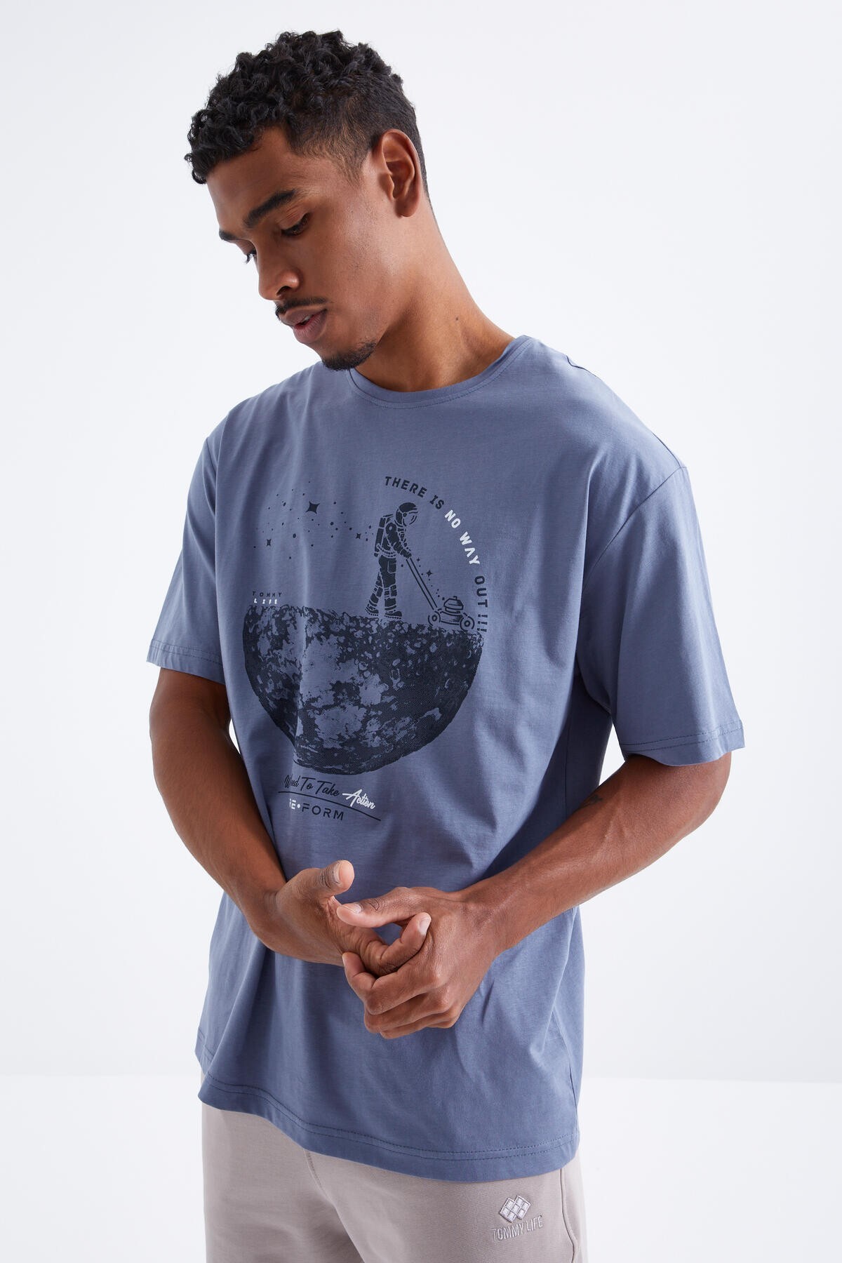 Tommy Life Men's Oversized T-Shirt