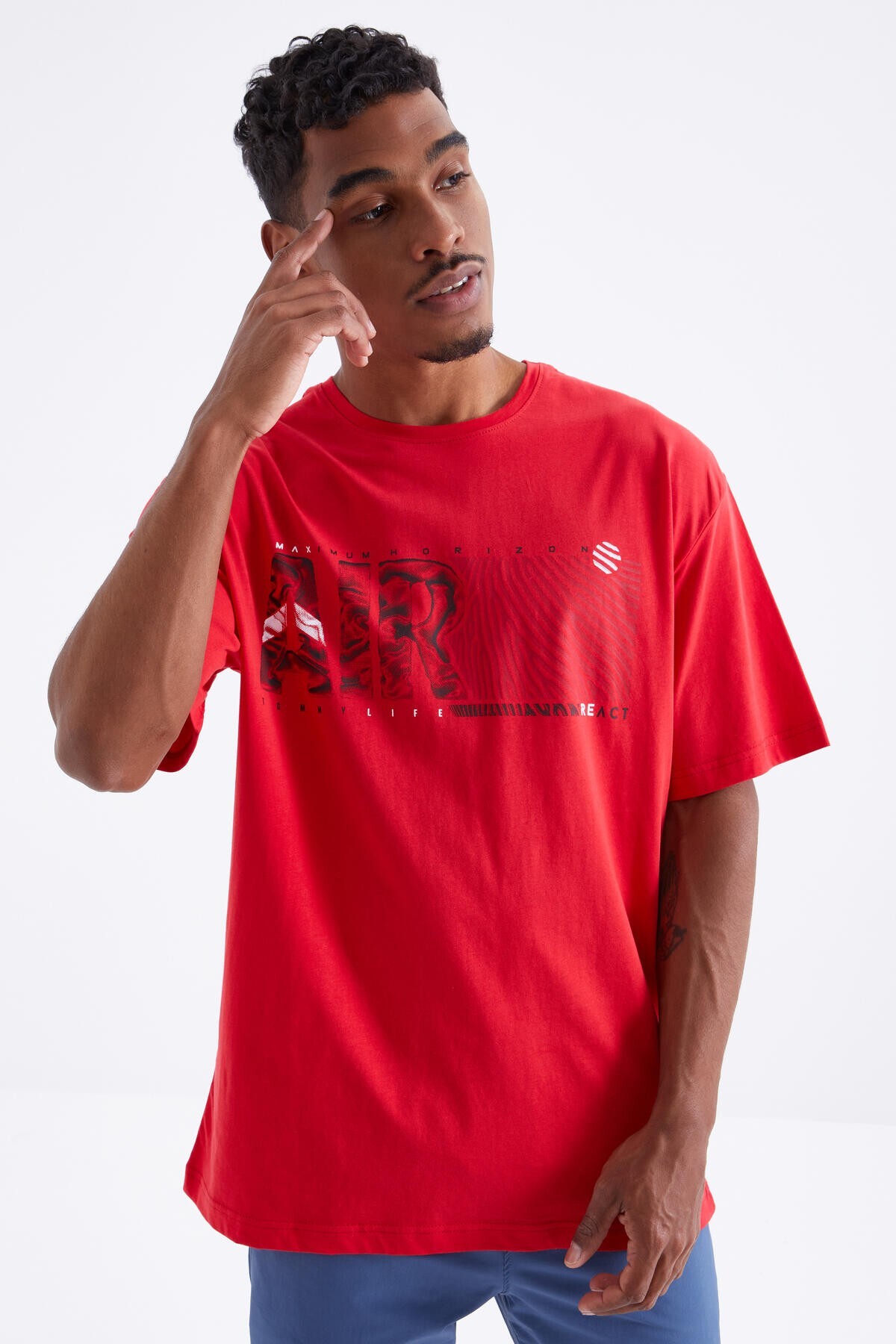 Tommy Life Men's Oversized T-Shirt