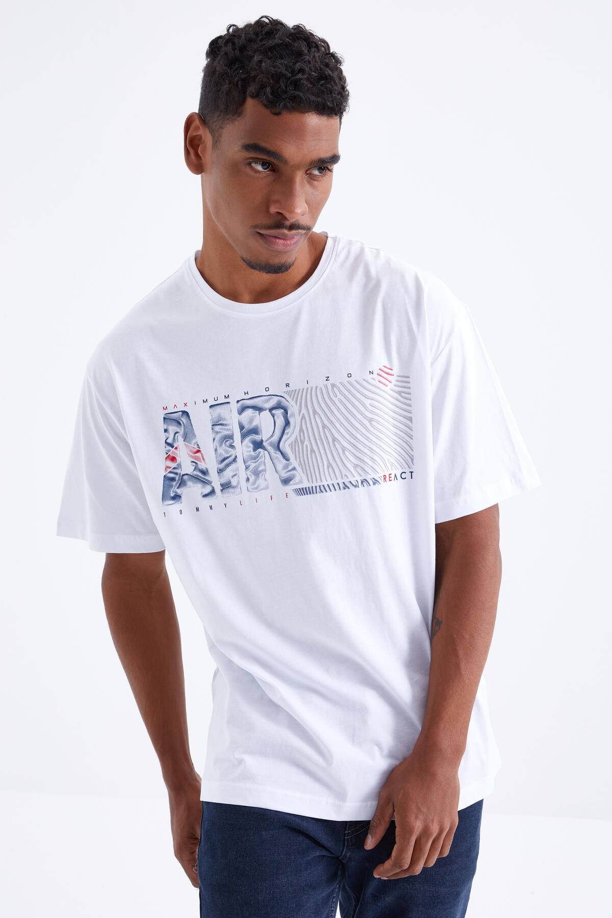 Tommy Life Men's Oversized T-Shirt