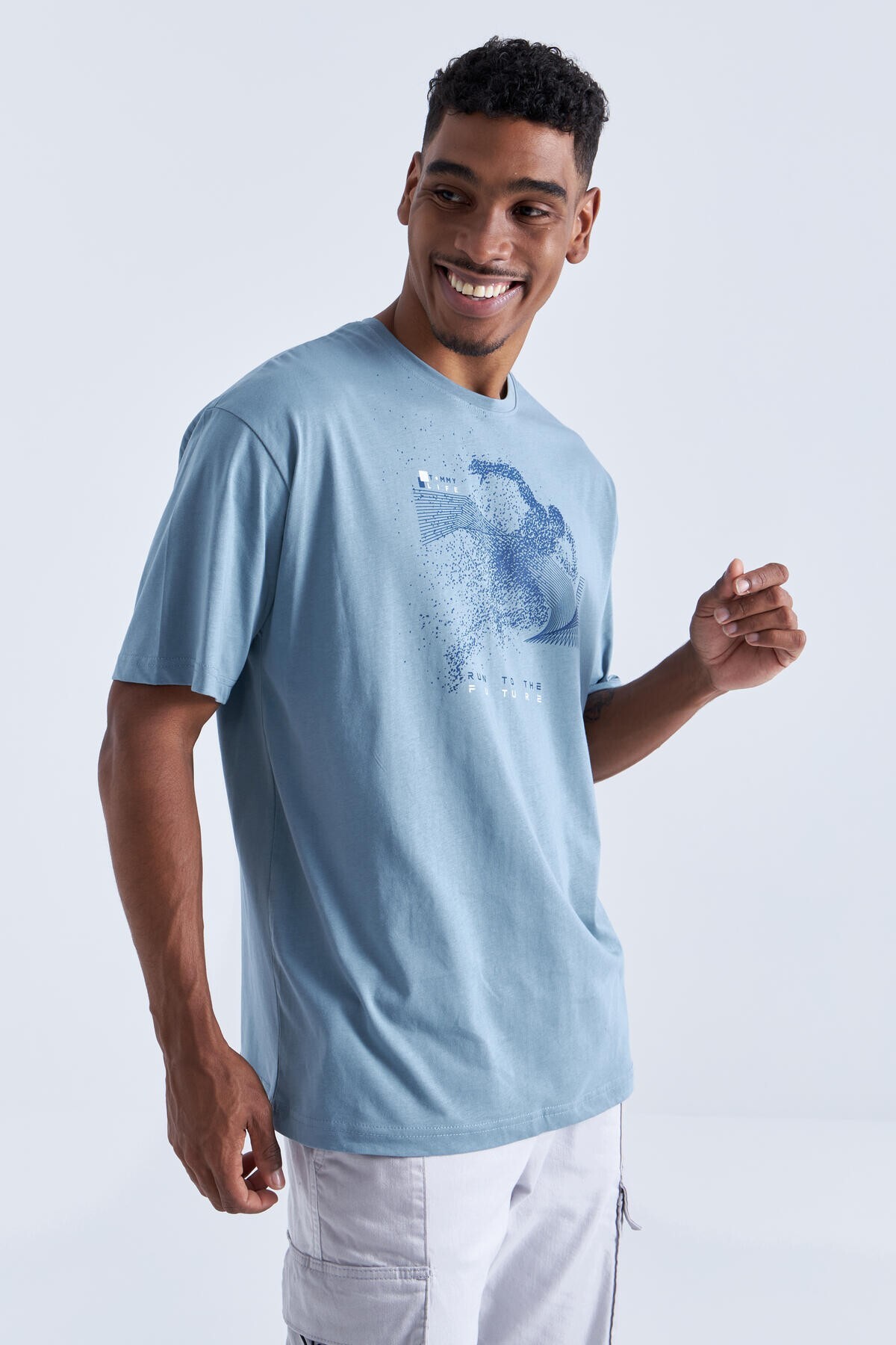 Tommy Life Men's Oversized T-Shirt