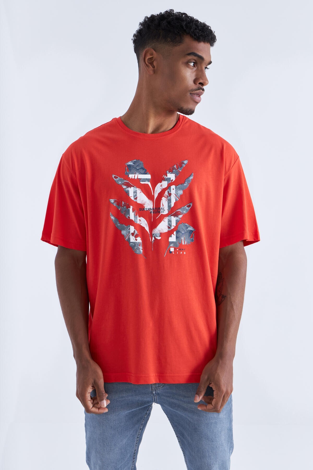 Tommy Life Men's Oversized T-Shirt