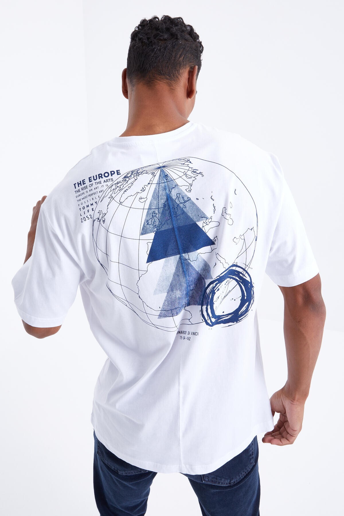 Tommy Life Men's Oversized T-Shirt