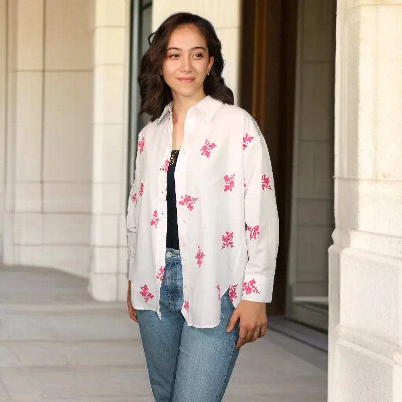 Patterned women's shirts