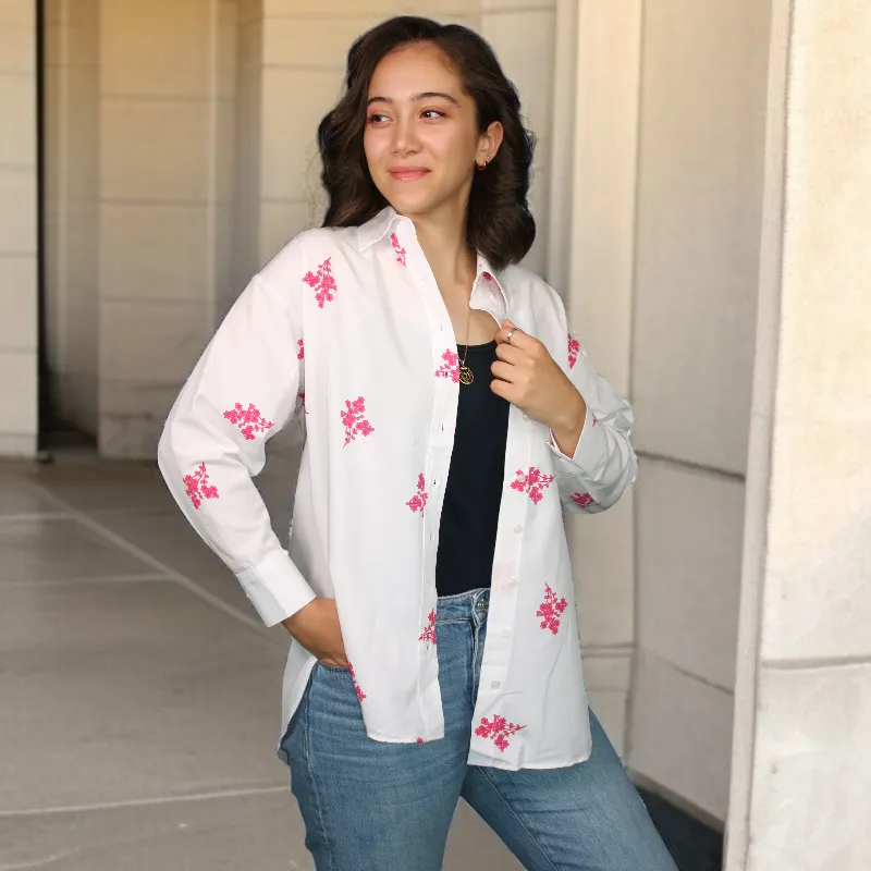 Patterned women's shirts