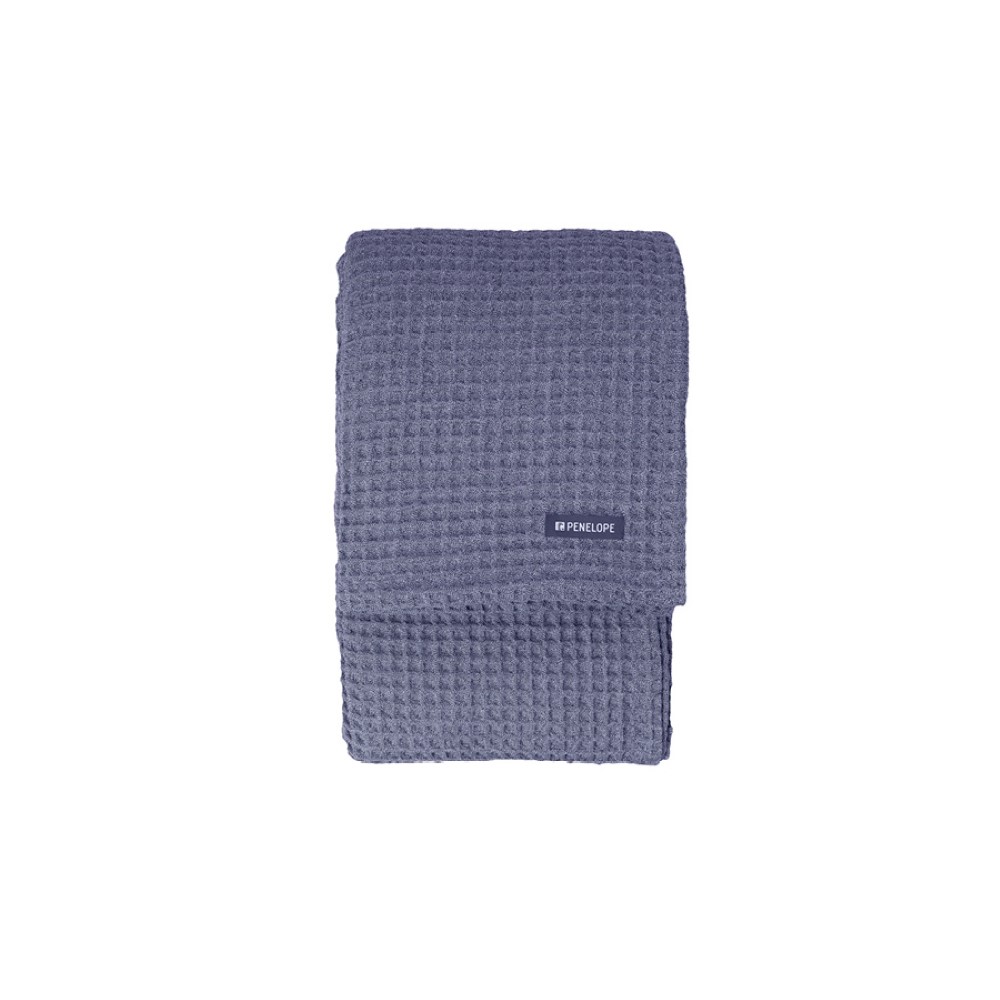 Penelope Eve Bed Spread 240*260 Cm Navy Blue
